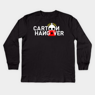 CARTOON HANGOVER HALO Kids Long Sleeve T-Shirt